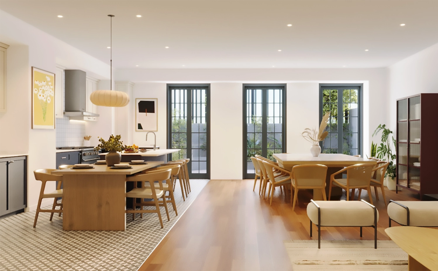 001 COCINA COMEDOR Y SALA